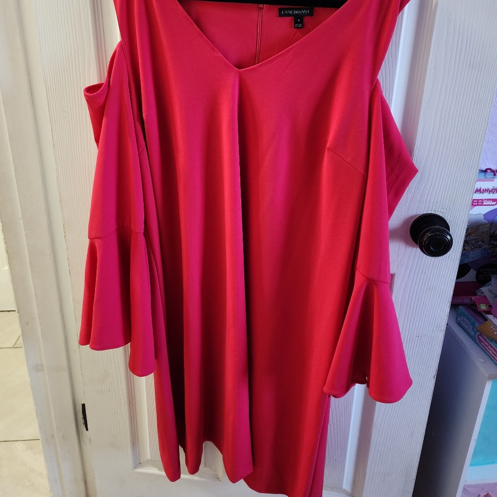 Lane Bryant hot pink dress size 18